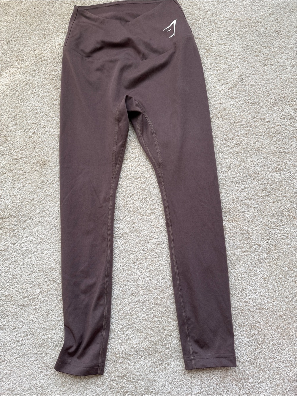 Gymshark Chocolate Brown High-Waisted Leggings